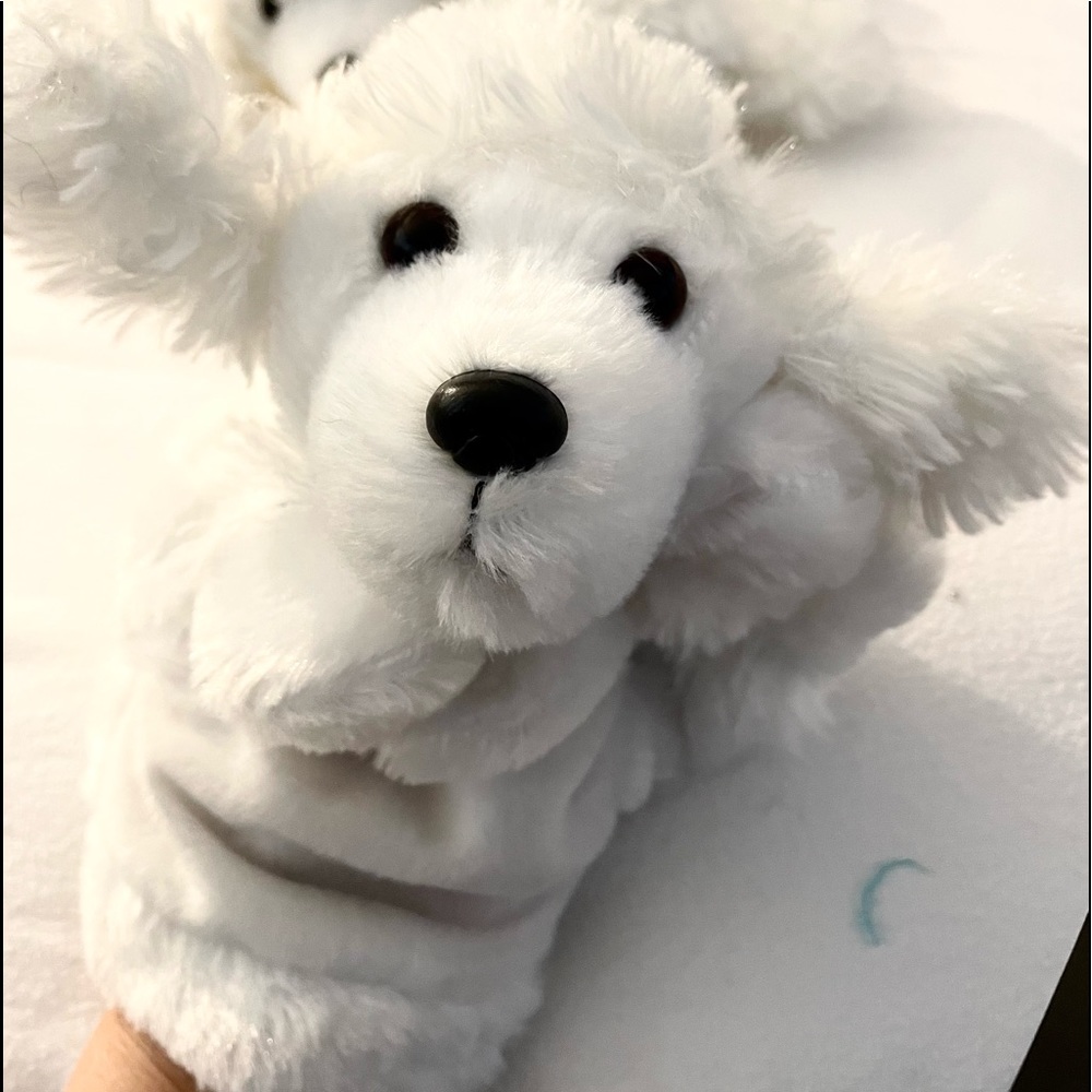 Poodle Hand Puppet NWOT